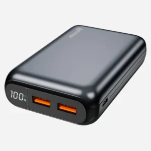 Carregador Portátil 20.000 mAh – Cinza